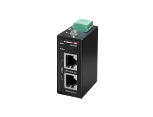 Industrial IEEE 802.3bt 2.5 Gigabit 90W DIN-Rail PoE++ Injector
